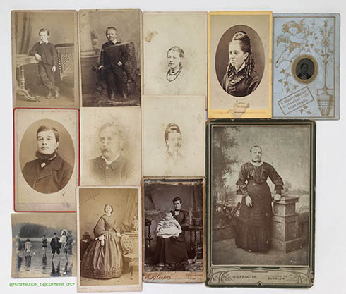 Various old photographs